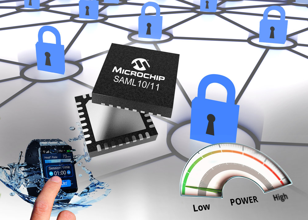 Microchip présente ses premiers microcontrôleurs 32 bits intégrant  une sécurité renforcée au niveau de la puce ainsi que la technologie Arm TrustZone&reg;